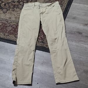 Tan Straight-Leg Levis 511 Pants
